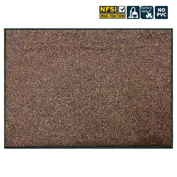 Door Mat Cinnamon (rubber edge)