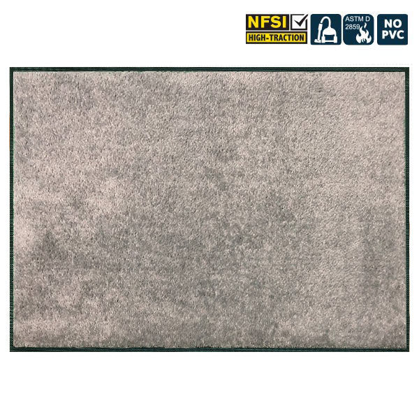Door Mat Cool Gray (rubber edge)