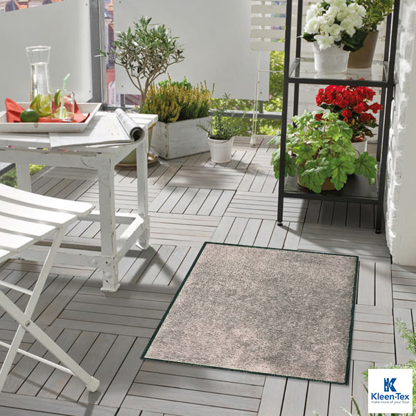 Door Mat Cool Gray (rubber edge)