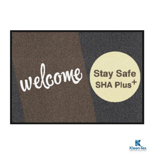 Entrance carpet printed with logo SHA Series-GEN6397