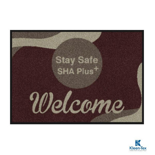 Entrance carpet printed with logo SHA Series-GEN6408