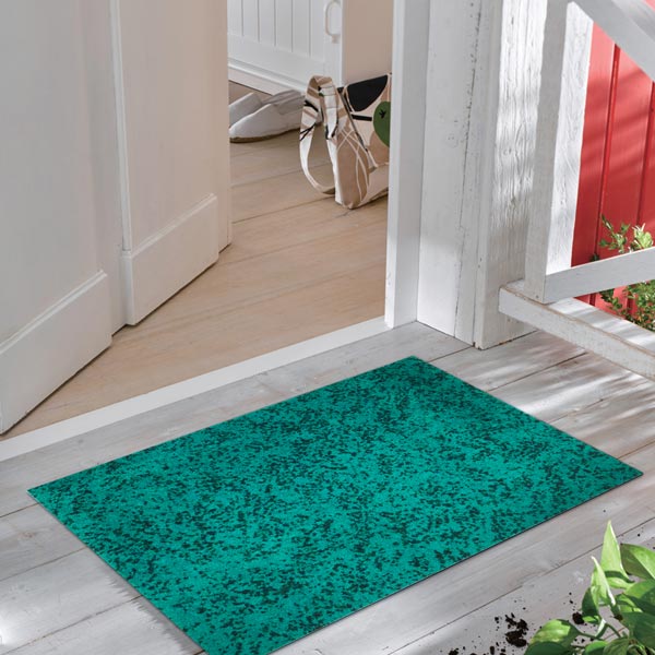 Door Mat OVP Teal