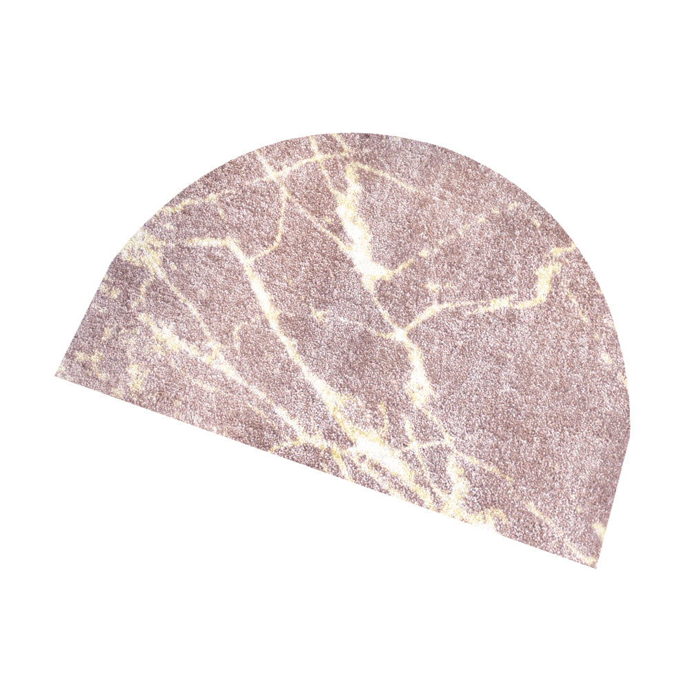 Halfmoon Marble Pink พรมครึ่งวงกลม