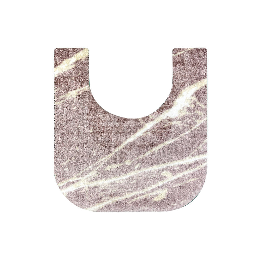 Toilet Mat Marble Pink, bathroom rug, toilet mat