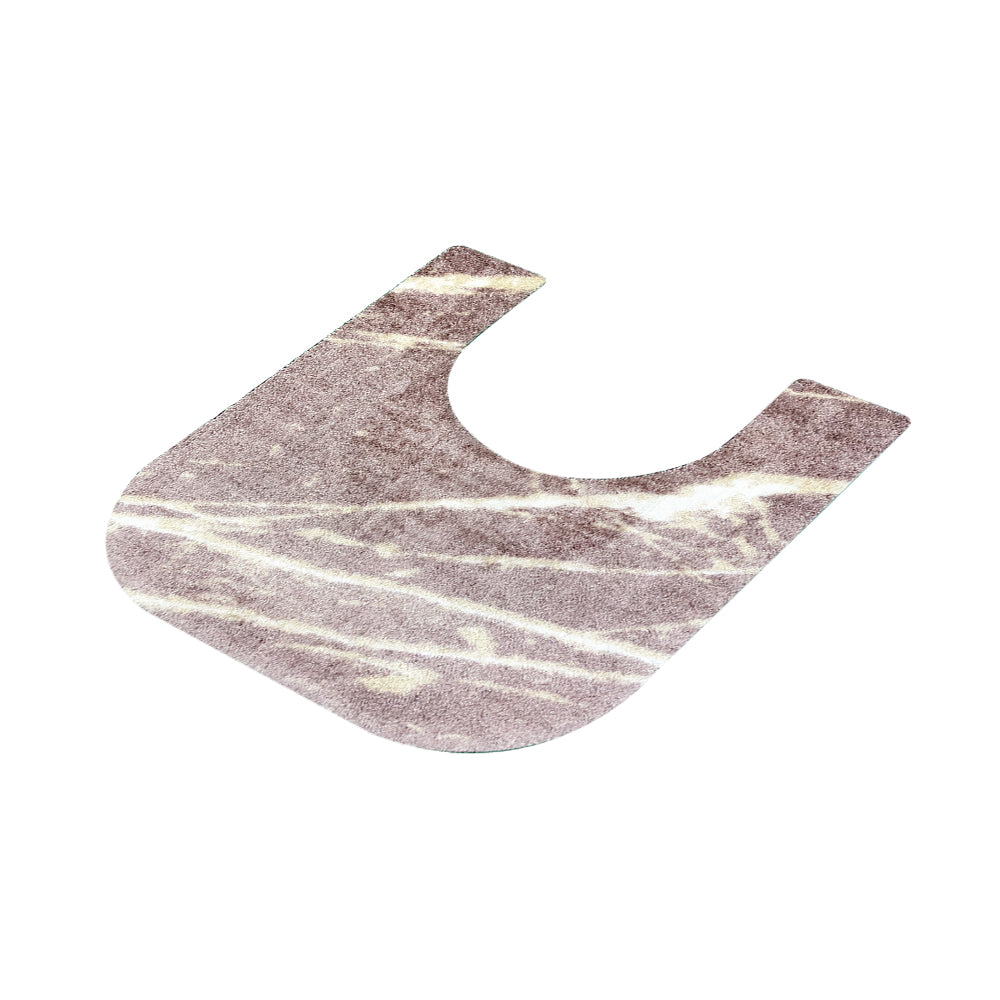 Toilet Mat Marble Pink, bathroom rug, toilet mat