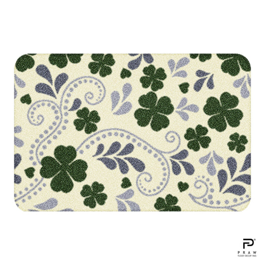 Praw Home Decor Carpet, Bring Me Luck Green design