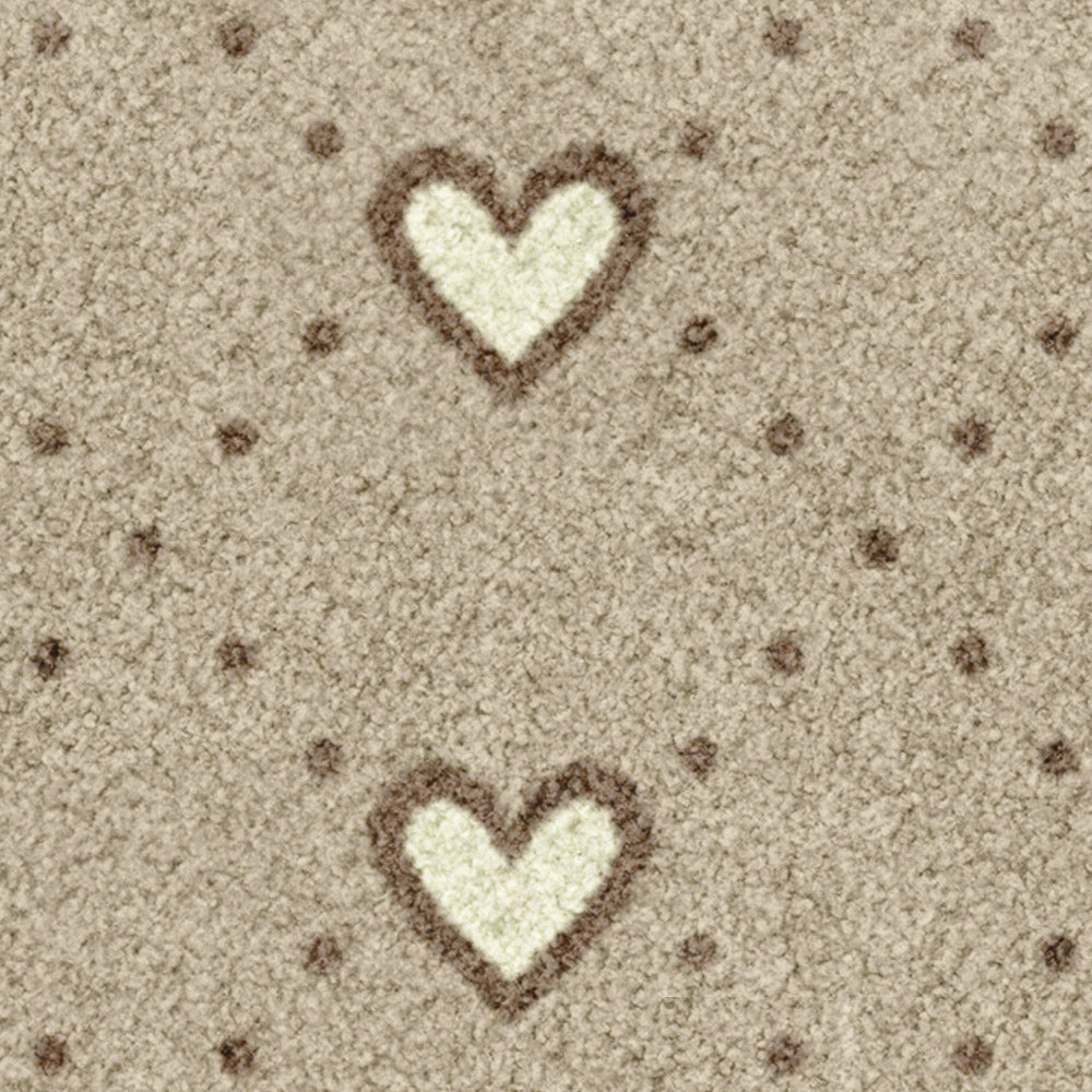 Heart beige