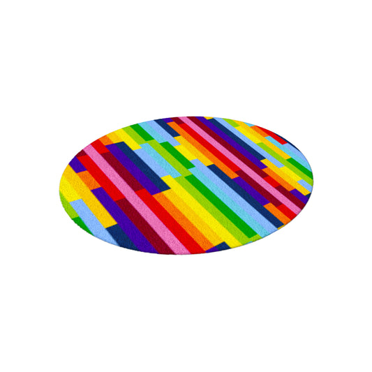 Praw พรมแต่งบ้าน ดีไซน์ Colourful Stripe