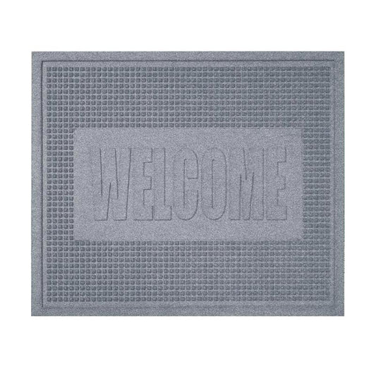Water Horse Window (Light Grey) water-absorbent, non-slip carpet.