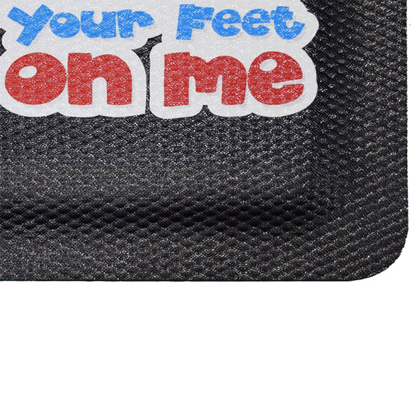 Kleen-Comfort Rubber Top Design ยางลดเมื่อยล้าพิมพ์ลาย