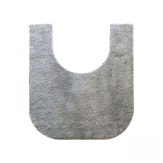 Toilet Mat Dove, bathroom rug, placed in front of the toilet.