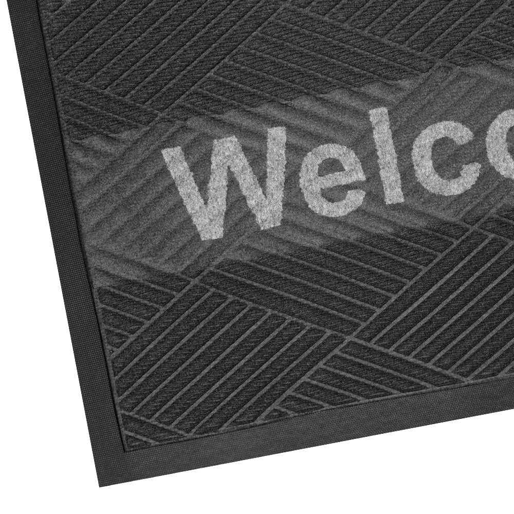 พรมดักฝุ่น Welcome รุ่น Kleen Step (Diamond) - Dark Grey