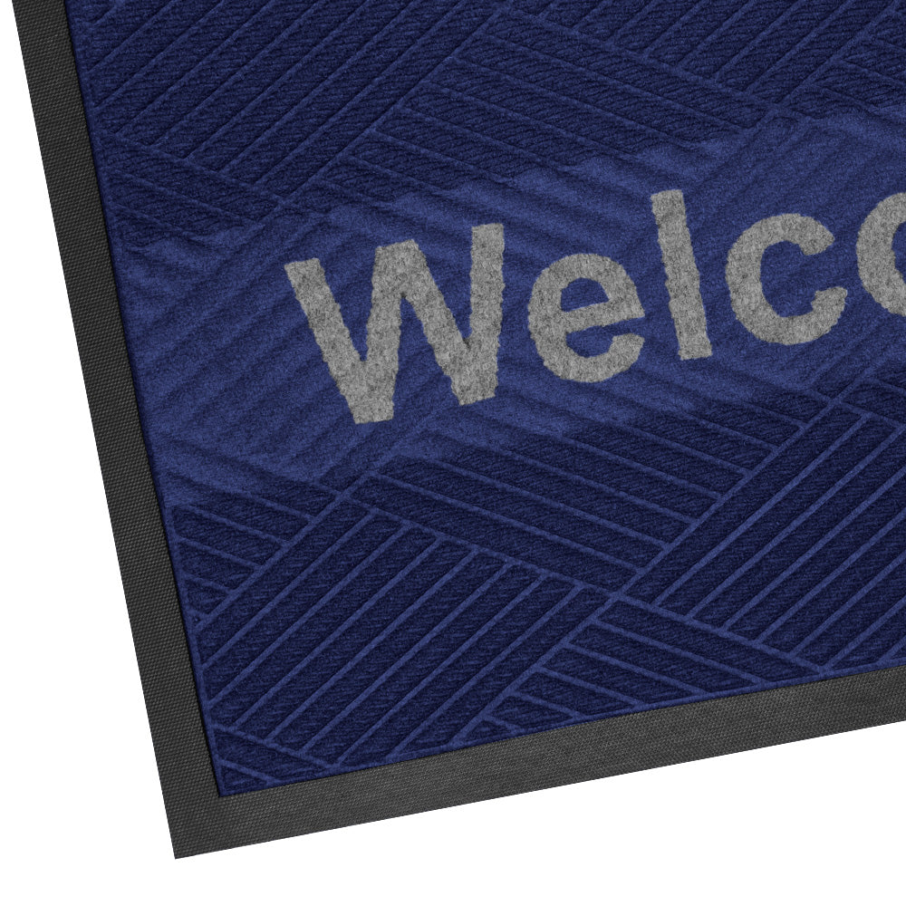 พรมดักฝุ่น Welcome รุ่น Kleen Step (Diamond) -Navy