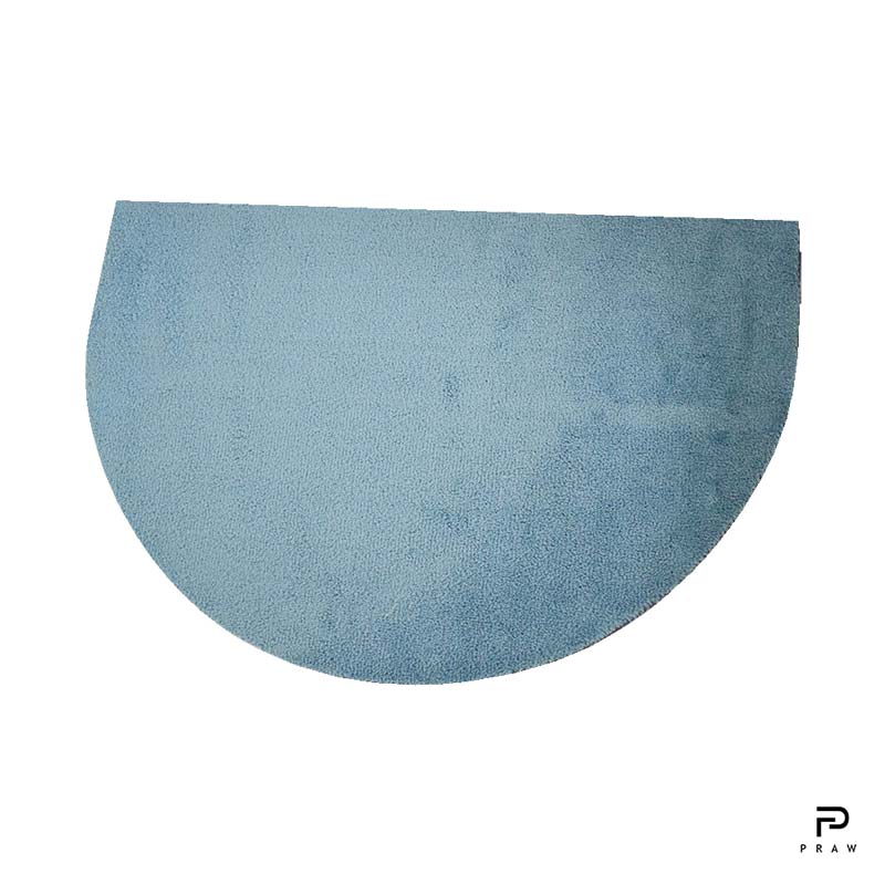 Halfmoon Sea spray, semi-circular carpet