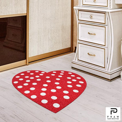 Heart-SH Polka Dot Red 