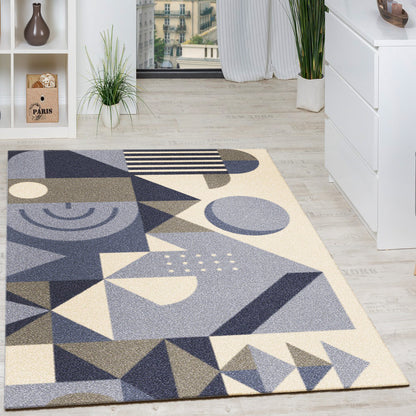 Praw Home Decor Carpet, Mid Century Modern Design Carpet - MC01