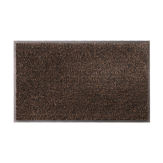 พรมรุ่น ENTRANCE STRIPE MAT - BlackBrown พรมดักฝุ่นและซับความชื้น