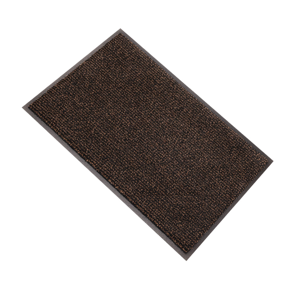 พรมรุ่น ENTRANCE STRIPE MAT - BlackBrown พรมดักฝุ่นและซับความชื้น