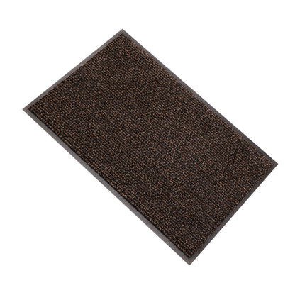 พรมรุ่น ENTRANCE STRIPE MAT - BlackBrown พรมดักฝุ่นและซับความชื้น