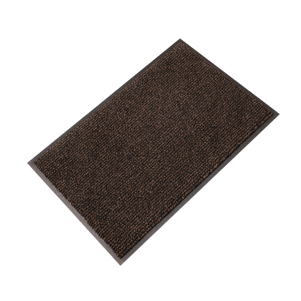 พรมรุ่น ENTRANCE STRIPE MAT - BlackBrown พรมดักฝุ่นและซับความชื้น