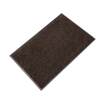 พรมรุ่น ENTRANCE STRIPE MAT - BlackBrown พรมดักฝุ่นและซับความชื้น