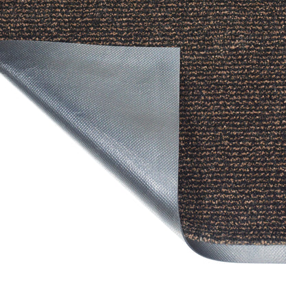 พรมรุ่น ENTRANCE STRIPE MAT - BlackBrown พรมดักฝุ่นและซับความชื้น