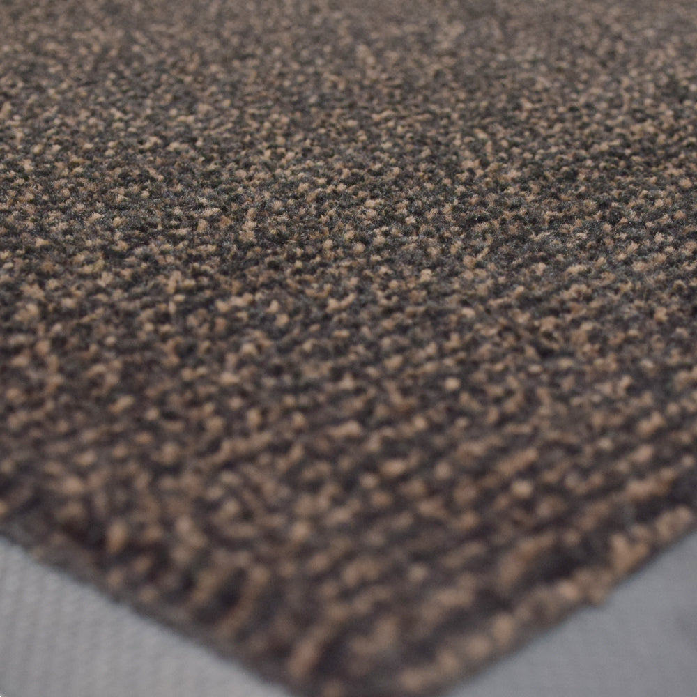 พรมรุ่น ENTRANCE STRIPE MAT - BlackBrown พรมดักฝุ่นและซับความชื้น