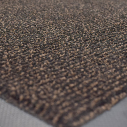 พรมรุ่น ENTRANCE STRIPE MAT - BlackBrown พรมดักฝุ่นและซับความชื้น