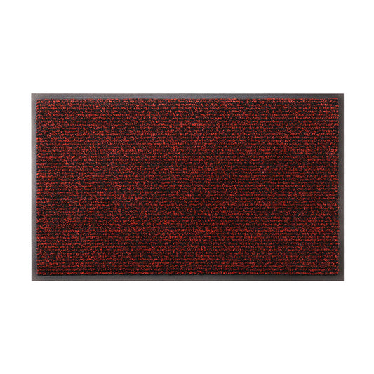 พรมรุ่น ENTRANCE STRIPE MAT - BlackScarlet พรมดักฝุ่นและซับความชื้น