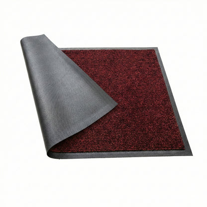 พรมรุ่น ENTRANCE STRIPE MAT - BlackScarlet พรมดักฝุ่นและซับความชื้น