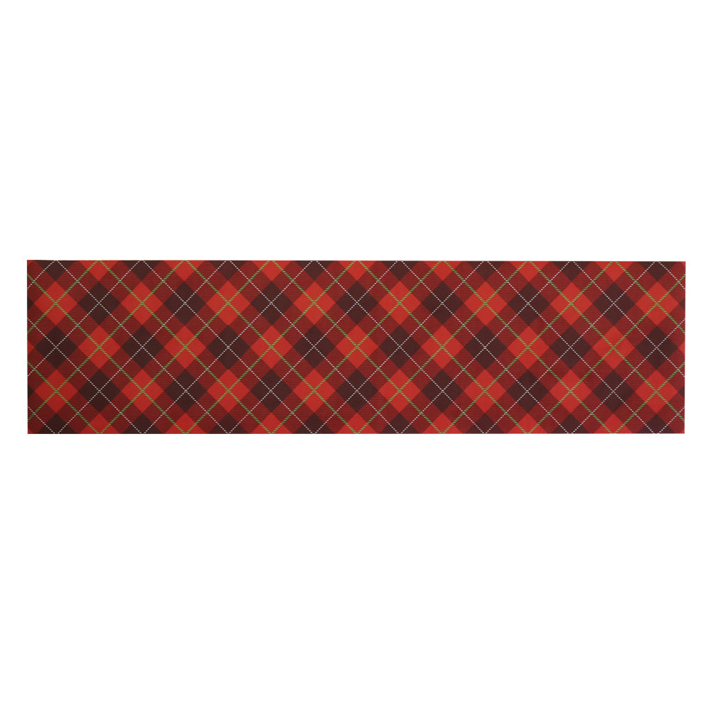 Praw Scot Red - SUB028 แผ่นยางรองจาน แผ่นปูโต๊ะ กันลื่น วัสดุพรีเมี่ยมปลอดภัย