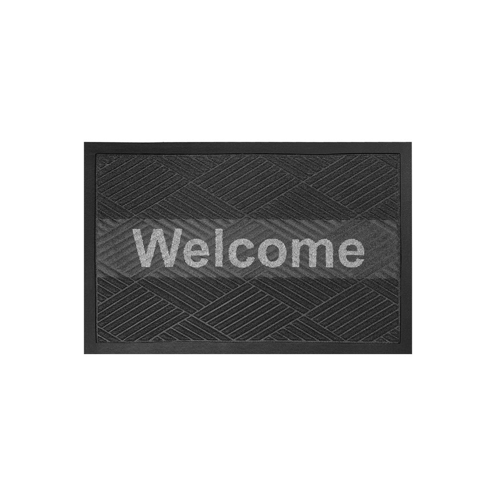 พรมดักฝุ่น Welcome รุ่น Kleen Step (Diamond) - Dark Grey
