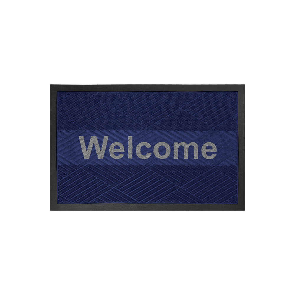 พรมดักฝุ่น Welcome รุ่น Kleen Step (Diamond) -Navy