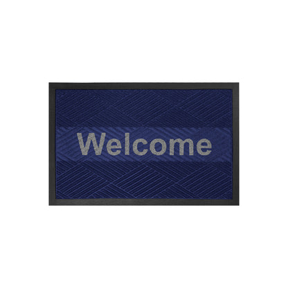 พรมดักฝุ่น Welcome รุ่น Kleen Step (Diamond) -Navy