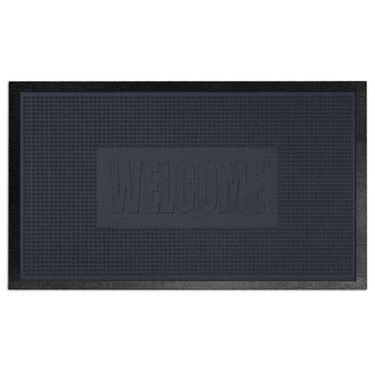 Water Horse Window (Dark Gray) พรมซับน้ำกันลื่น