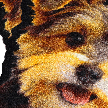 Praw พรมไนลอนทรงน้องหมาสุดคิวท์ – ดีไซน์ Yorkie Puppy
