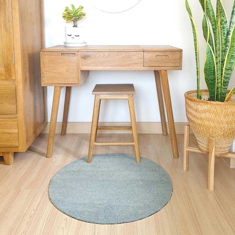 Minimal Round Rug [Dove] พรมทรงวงกลม