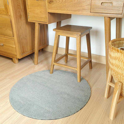 Minimal Round Rug [Dove] พรมทรงวงกลม