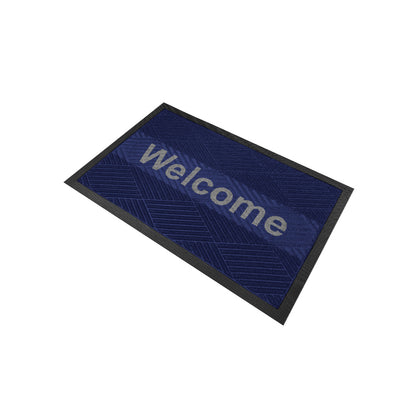 พรมดักฝุ่น Welcome รุ่น Kleen Step (Diamond) -Navy