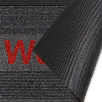 Kleen Step (Stripe) - Dark Grey / Red