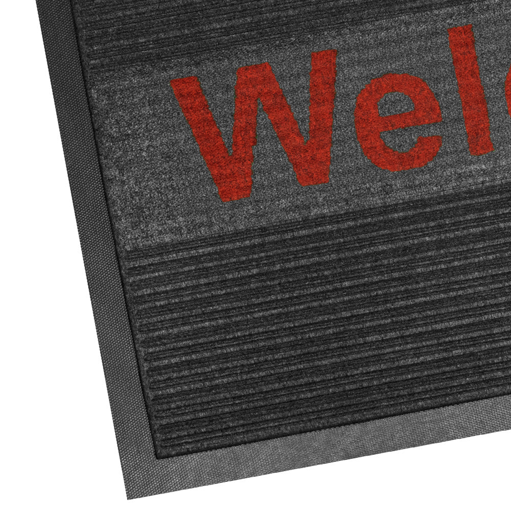 Kleen Step (Stripe) - Dark Grey / Red