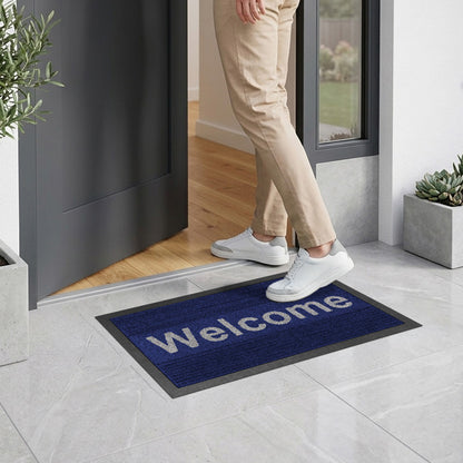 Kleen Step (Stripe) - Navy / Light Grey