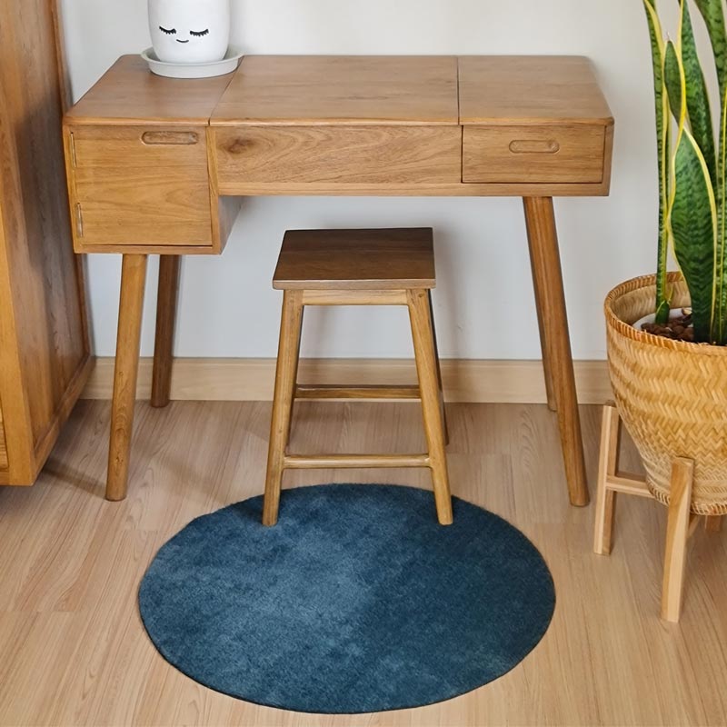 Minimal Round Rug [Sea spray] พรมทรงกลม
