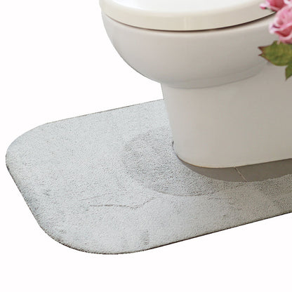 Toilet Mat Dove พรมห้องน้ำ วางหน้าชักโครก