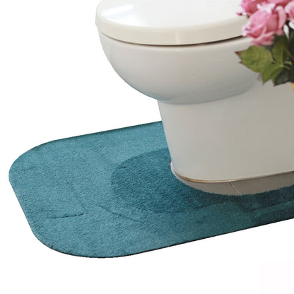 Toilet Mat Sea spray พรมห้องน้ำ วางหน้าชักโครก